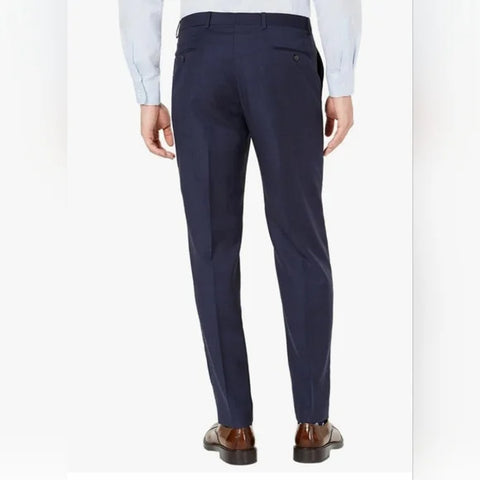 Lauren Ralph Lauren Men's Navy Classic-Fit UltraFlex Stretch Dress Pants | Lauren Ralph Lauren In Lebanon