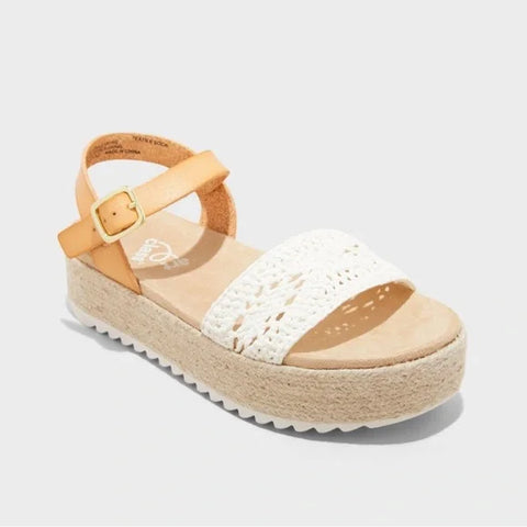 Art Class Girl's Multi-Beige Linsey Platform Contoured Sandals | Art Class In Lebanon
