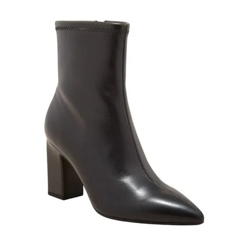 A New Day Women's Black Pointed Toe Block Ankled Heel Booties |A New Day In Lebanon