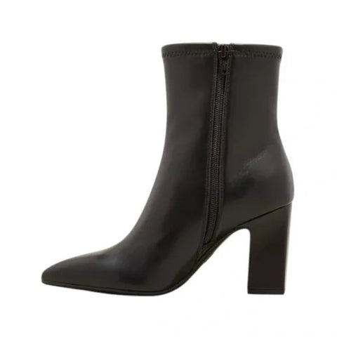 A New Day Women's Black Pointed Toe Block Ankled Heel Booties |A New Day In Lebanon