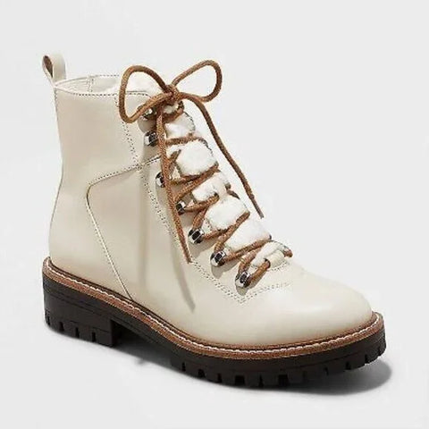 A New Day Women's Beige Leighton Winter Boots |A New Day In Lebanon