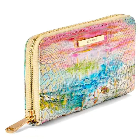 Brahmin Women's Multi Suri Staycation Melbourne Leather Zip-Around Wallet |  Brahmin In Lebanon