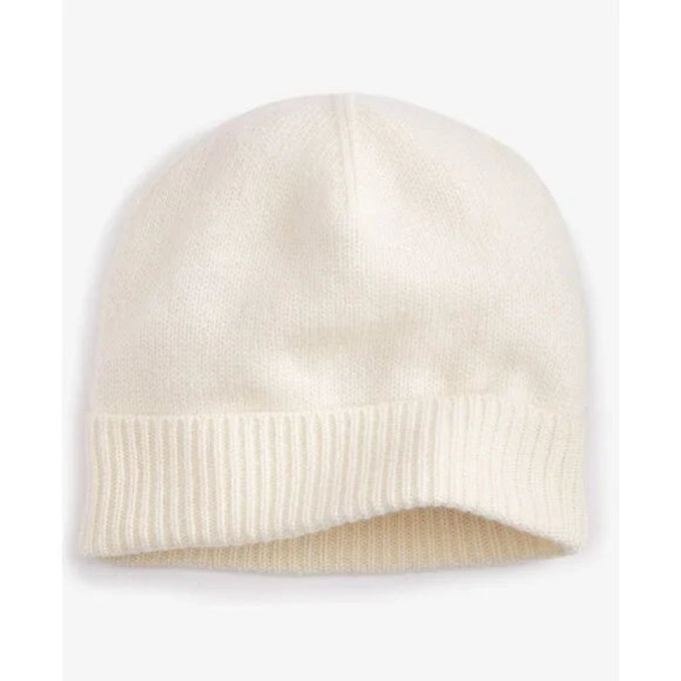 Charter Club Women's Off White Cashmere Beanie