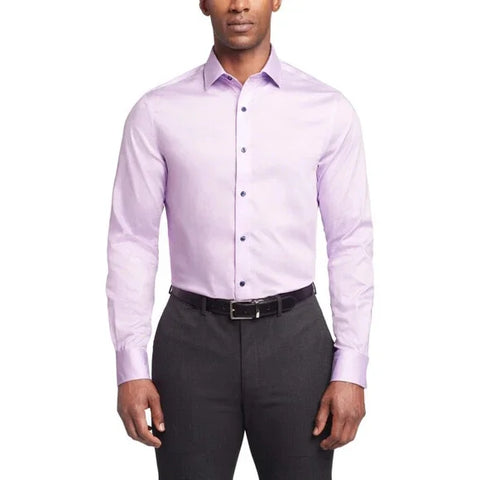 Tommy Hilfiger Men's Lavender Th Flex Dress Shirt Long Sleeve Button Down |  Tommy Hilfiger in Lebanon