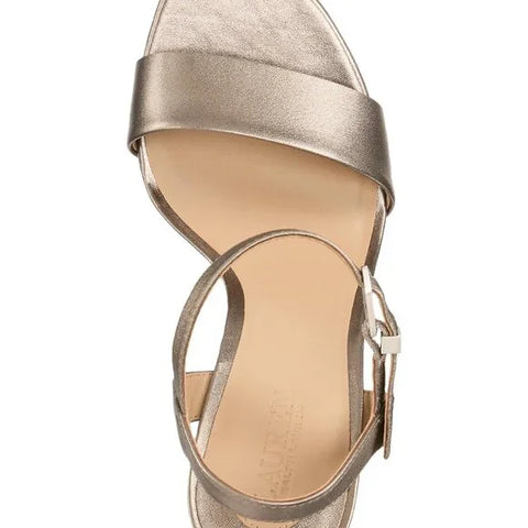 Lauren Ralph Lauren Women's Tan Gwen Ankle-Strap Dress Heel Sandals |  Lauren Ralph Lauren In Lebanon