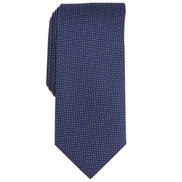 Alfani Men's Navy Blue Sawyer Textured Tie| Alfani In Lebanon