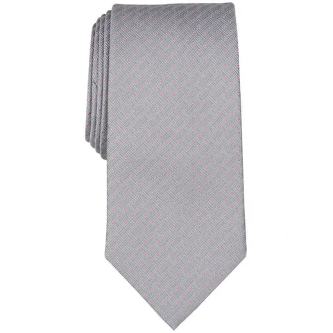 Michael Kors Men's Gray Mini Polka Dot Corbett Mini Geo Tie | Michael Kors In Lebanon