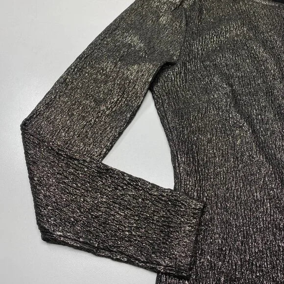 Michael Kors Women's Black & Gold Textured Metallic Dress | Michael Kors In Lebanon