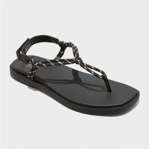 Wild Fable Women's Black Carson Rope Hiker Sandals | Wild Fable In Lebanon