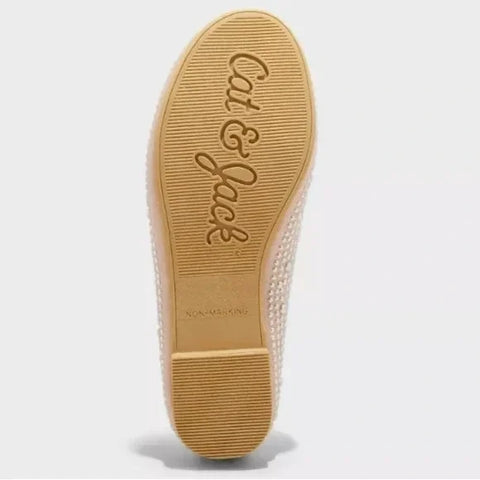 Cat & Jack Girl's light Pink Studded Ballerina | Cat & Jack In Lebanon