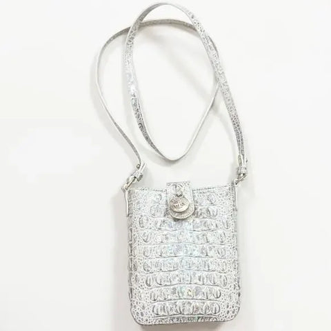 Brahmin Women's Silver Marley Crossbody Bag | Brahmin In Lebanon