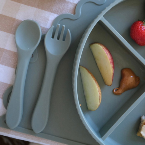 Sinsay Light Blue 2-Pack Baby Cutlery Set | Sinsay In Lebanon