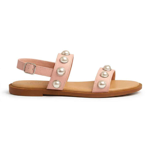 Cat & Jack Girl's Blush Adjustable Strap, Open Toe, Flexible Outsole Sandal's  |  Cat & Jack in Lebanon
