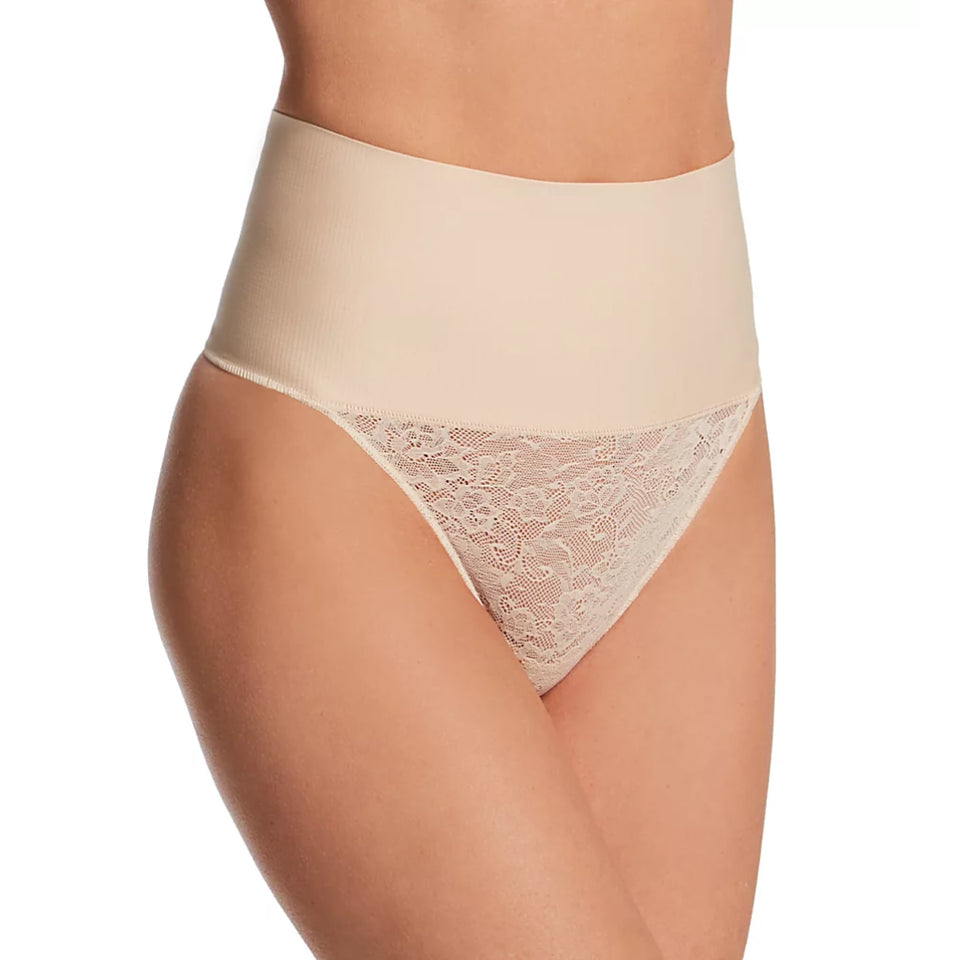 Maidenform Women's Nude Lace Tummy Control Shapewear Underwear Briefs