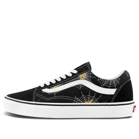 Vans Unisex Black Spider Web Old Skool Sneakers | Vans In Lebanon