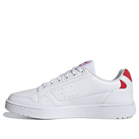 Adidas Men's White & Red NY 90 Sneakers | Adidas In Lebanon