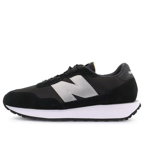 New Balance Men's Black & Silver 237 Sneakers | New Balance In Lebanon