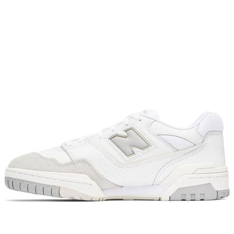 New Balance Men's White & Grey 550 Sneakers | New Balance In Lebanon