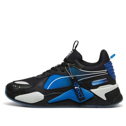 Puma Men's Black & Blue X PlayStation Sneakers | Puma In Lebanon
