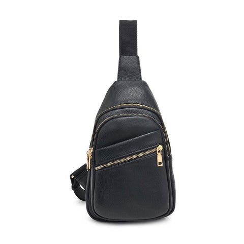 Urban Expressions Women's Black Sling Backpack | Urban Expressions In Lebanon