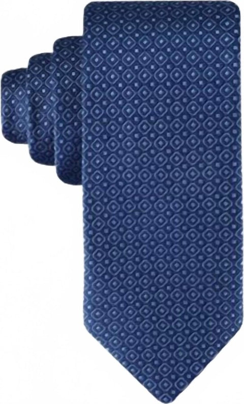 Tommy Hilfiger Men's Navy Blue Classic Double-Square Tie | Tommy Hilfiger In Lebanon
