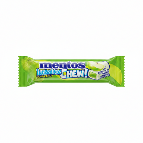 Mentos Incredible Chew Apple  | Mentos In Lebanon