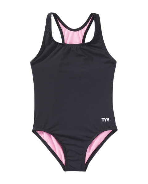 TYR Girl's Black Standard Durafast Lite Ella Maxfit Swimsuit|TYR In Lebanon