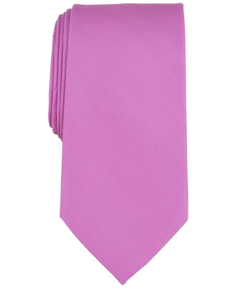 Michael Kors Men's Lavender Sapphire Solid Tie | Michael Kors In Lebanon