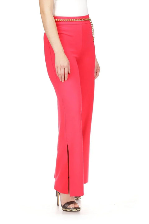 Michael Kors Women's Fuchsia Straight-leg Pants|Michael Kors In Lebanon