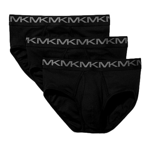 Michael Kors Men's Black Stretch Factor Low Rise Briefs 3-Pack|Michael Kors In Lebanon