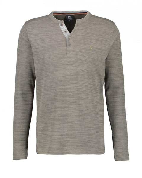 Lerros Men's Gray Serafino Long Sleeve Blouse |Lerros In Lebanon