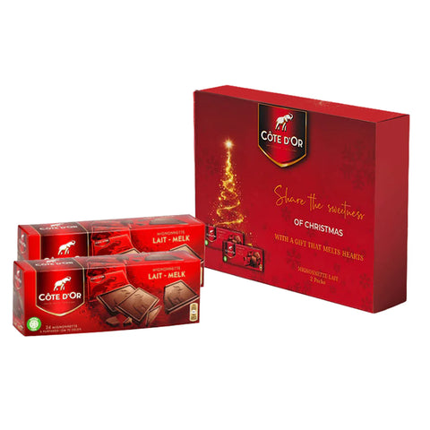 Côte D'or Miniature Christmas Gift Set Milk x48 | Côte D'or In Lebanon
