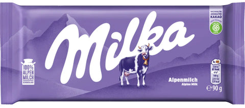 Milka Alpine Milk Chocolate Bar 90g | Milka In Lebanon