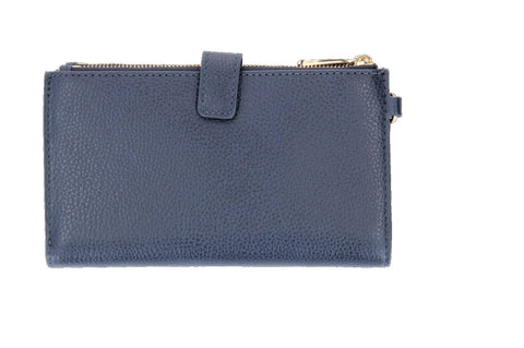 Michael Kors Navy Leather Adele Double-Zip Wallet | Michael Kors in Lebanon