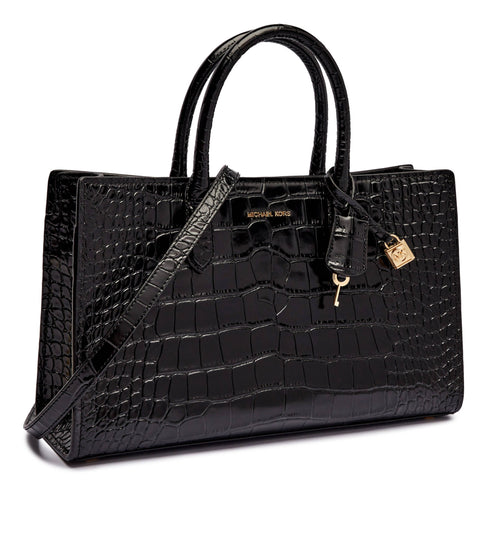 Michael Kors Women's Black Leather Shoulder Bag | Michael Kors In Lebanon