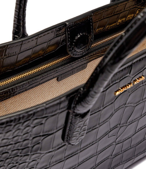 Michael Kors Women's Black Leather Shoulder Bag | Michael Kors In Lebanon