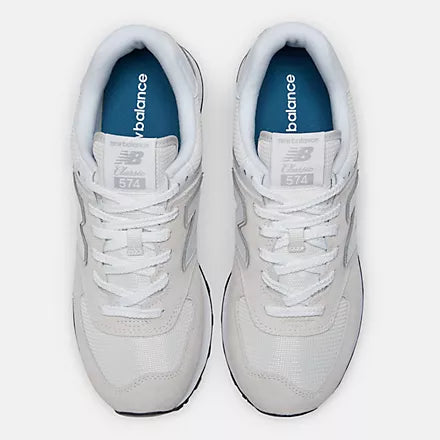 New Balance Men's Gray & Silver 574 Core Sneakers | New Balance In Lebanon