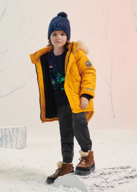 Sinsay Boy's Yellow Hooded Jacket | Sinsay In Lebanon