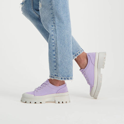 Steve Madden Women's Purple Mt Fuji Canvas Sneaker |Steve Madden In Lebanon