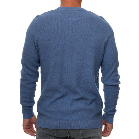 Jack & Jones Men's Blue Crew Neck Knit Sweater | Jack & Jones In Lebanon
