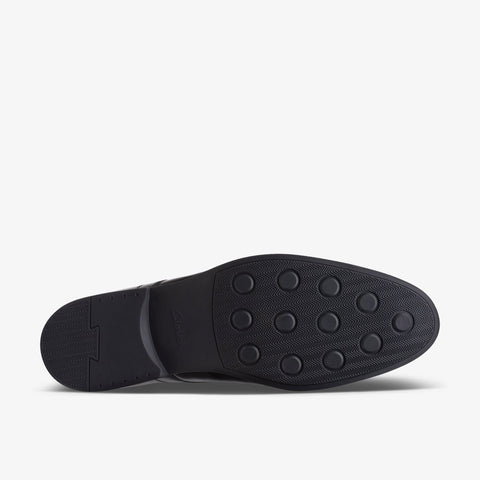 Clarks Men's Black Whiddon Pace Leather Casual Shoes | Clarks In Lebanon