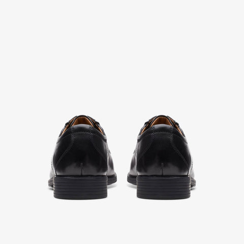 Clarks Men's Black Whiddon Pace Leather Casual Shoes | Clarks In Lebanon