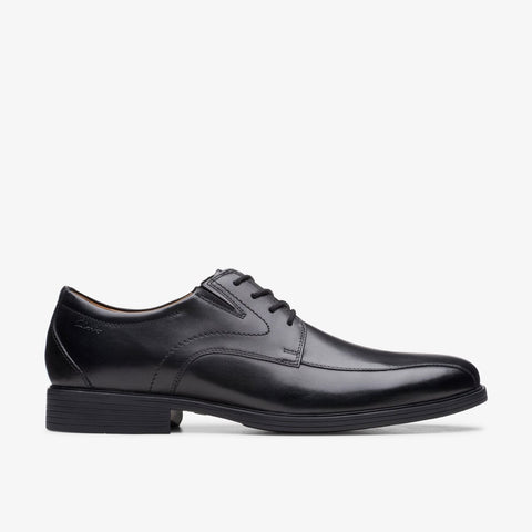 Clarks Men's Black Whiddon Pace Leather Casual Shoes | Clarks In Lebanon