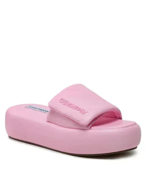 Steve Madden Women's Pink Swoosh Slipper |Steve Madden In Lebanon