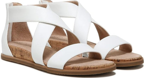 Soul Naturalizer Women's White Crisscross Sandals | Soul Naturalizer in Lebanon