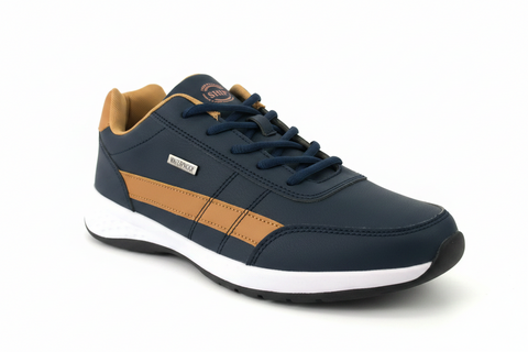 Keep Beat Men's Navy Blue Sneakers | Fashion In Lebanon
