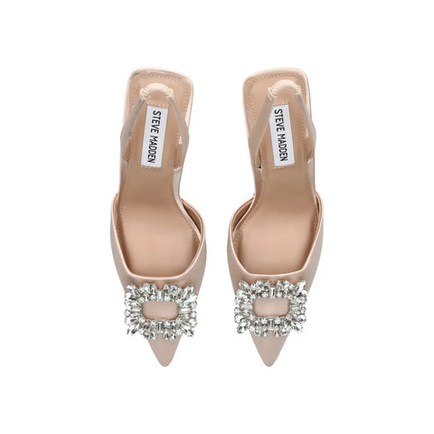 Steve Madden Women's Blush Satin Neala Heels|Steve Madden In Lebanon