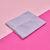 Sinsay Girl's Light Purple Plain Knitted Scarf