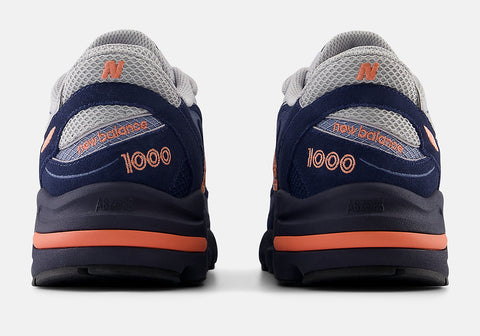 New Balance Men's Navy/Nautical Coral/Grey 1000 Sneakers | New Balance In Lebanon