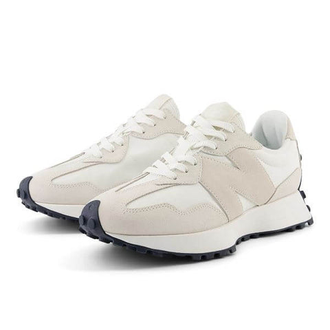New Balance Women's White & Greige 327 Sneakers | New Balance In Lebanon